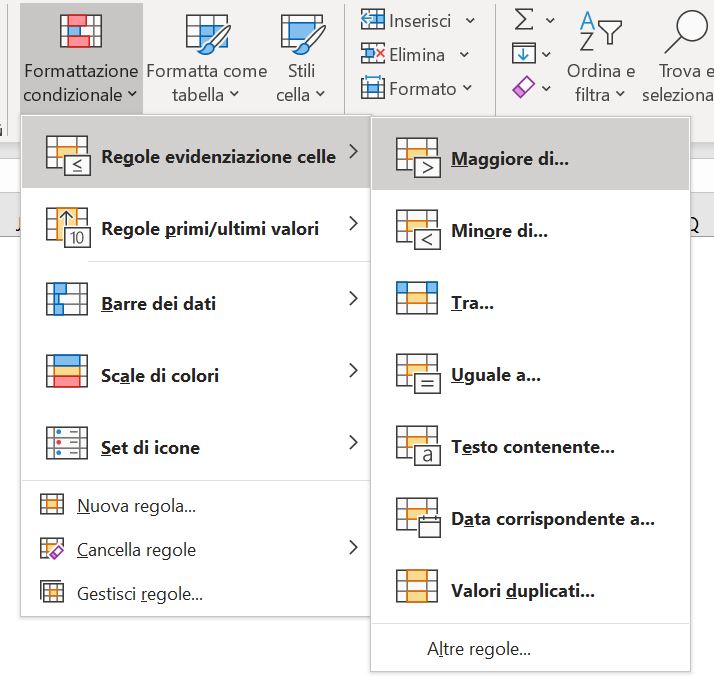 Excel: Come Colorare Le Celle In Base A Un Numero | Non Solo ...